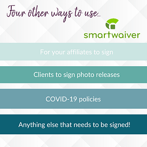 Four ways to use smartwaiver for online waivers.