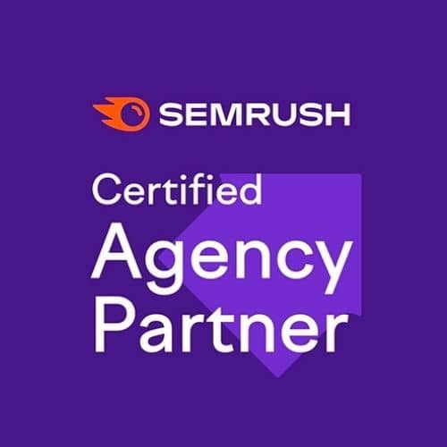 SEMrush Digital Agency Partner Accreditation.